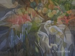 Great Blue Heron Song - Watercolor Painting