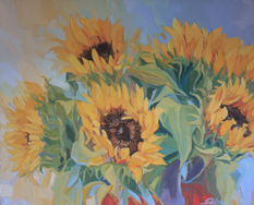 art prints stunning sunflowers artwork