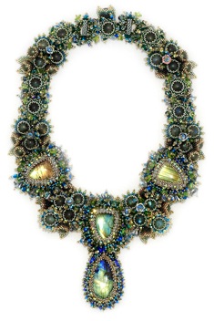 labradorite necklace by ezartesa