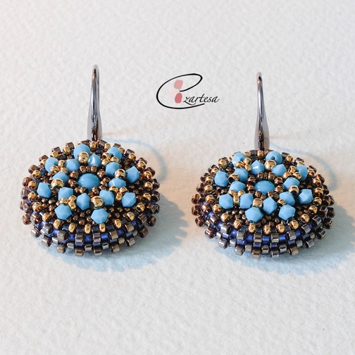 turquoise earrings for sale by Ezartesa