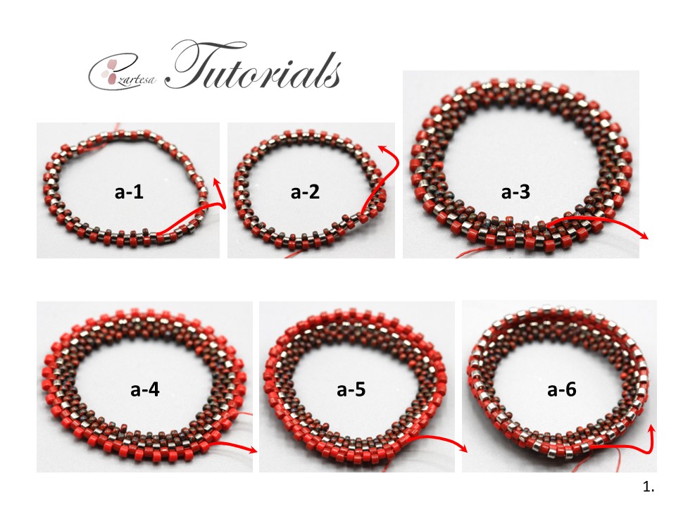 step-by-step-free-beading-tutorial-beaded-circle-earrings-ezartesa-1